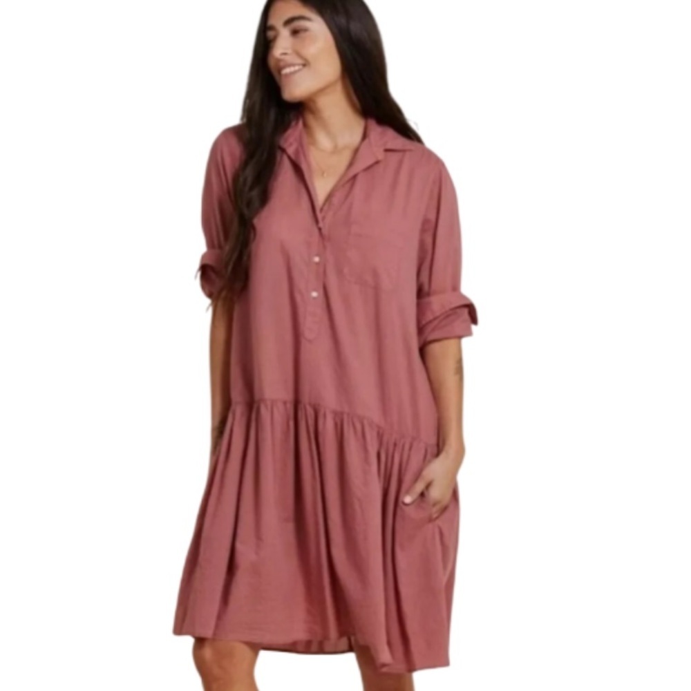 Grayson Frank & Eileen Changemaker Dress Rosewood  Size 3 = M
